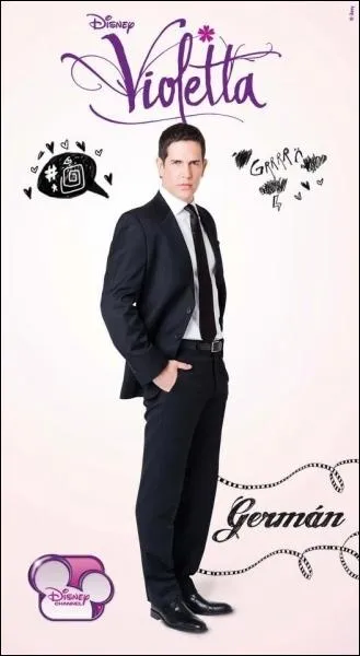 Germn est un personnage perc de tunes  l'cran mais une fois qu'il quitte le tournage, comment ses amis l'appellent-ils ?