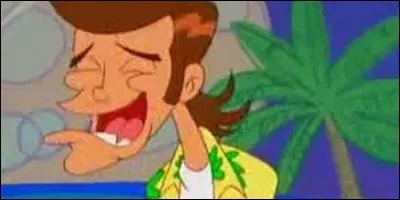 Quel animal accompagne le détective animalier Ace Ventura dans le dessin animé du même nom ?
