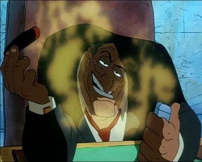 Comment s'appelle cet homme tuant les gens ne le remboursant pas ? Dans quel Disney est-il ?