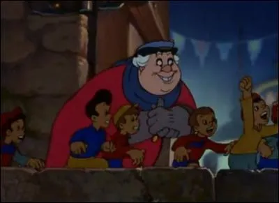 Qui est cet homme cruel et cupide et quel enfant lui a chapp sur l'le enchante ?