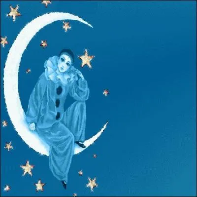 Au clair de la lune, mon ami Pierrot... . . Mais de qui est amoureux Pierrot dans la  Commedia dell'arte  ?