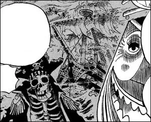 Le  Triangle de Florian  que doit traverser l'quipage du chapeau de paille lors de l'arc Thriller Bark fait videmment rfrence :