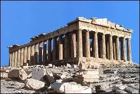 Le Parthnon est un temple ddi  Athna, desse de la sagesse et de la stratgie guerrire. Ce temple se situe  Athnes. De quel pays cette ville est-elle la capitale ?