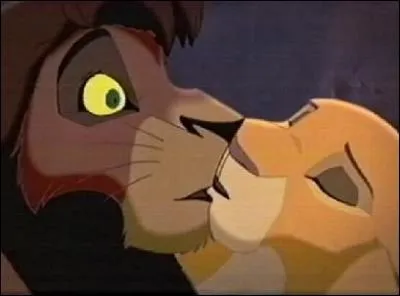 De qui la fille de Simba tombe-telle amoureuse ?