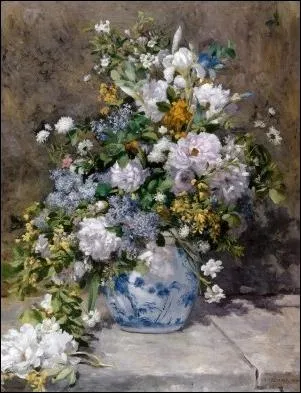 Qui a peint ce bouquet ?