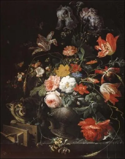 Qui a peint ce bouquet ?