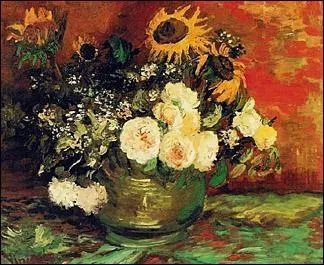 Qui a peint ce bouquet ?