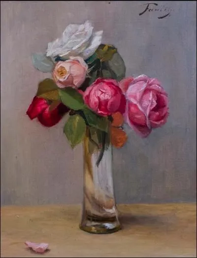 Qui a peint ce bouquet ?