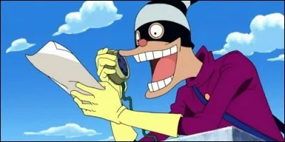 Quel animal accompagne Lombric, membre de l'équipage de Foxy ?