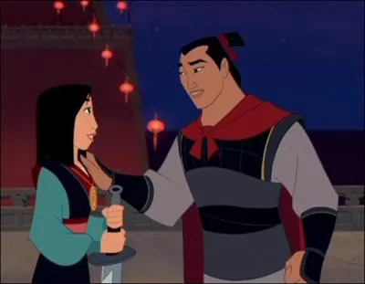 Comment s'appelle le capitaine de l'arme dont est tombe amoureuse la belle guerrire Mulan ?