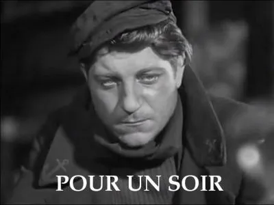 Quel est son mtier dans  Pour un soir 