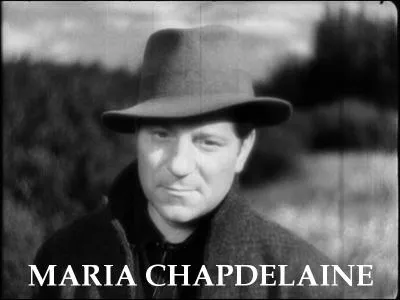 Quel est son mtier dans  Maria Chapdelaine 