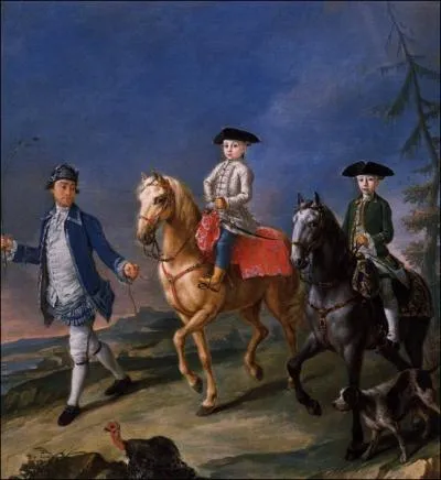 La promenade  cheval.