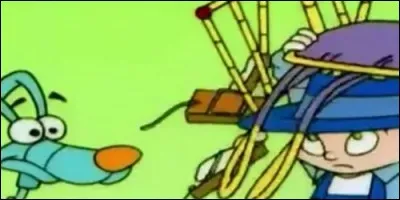 Dans "Gadget Boy", quel est le nom du chien bionique qu'il l'accompagne ?