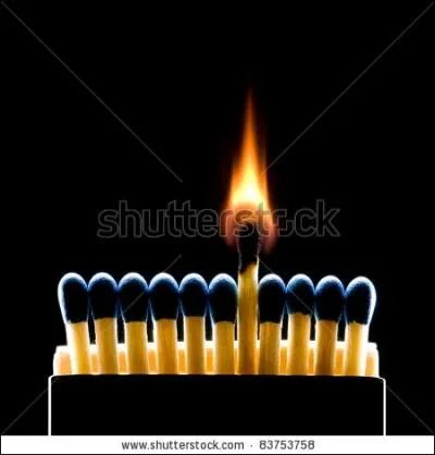 Cette rponse sent un peu le souffre, trouvez-la en un clair, dans un craquement !