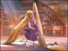 Quelle est la particularit de la princesse Raiponce ?