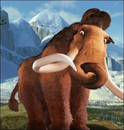 Manny dans l'age de glace est un ...