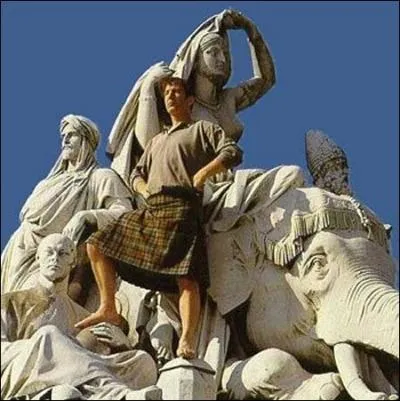 Reconnaissez-vous Alan Rickman, portant le kilt ? Les chaussures traditionnelles qui se portent avec le kilt se nomment ?
