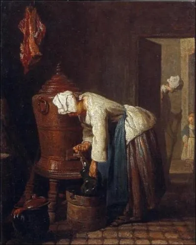 C'tait galement un peintre de scne de genre. Quel est le titre de cette oeuvre ?