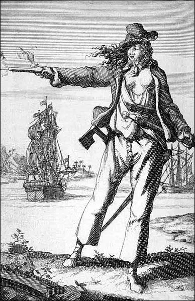Elle est l'une des femmes pirates les plus connues de l'histoire. Ce serait une pirate irlandaise qui aurait fait trembler les mers au dbut du XVIIIe sicle.
