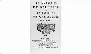 En quelle anne Charles Perrault crivit-il une  nouvelle  en vers  La Marquise de Salusses ou la Patience de Grislidis  ?