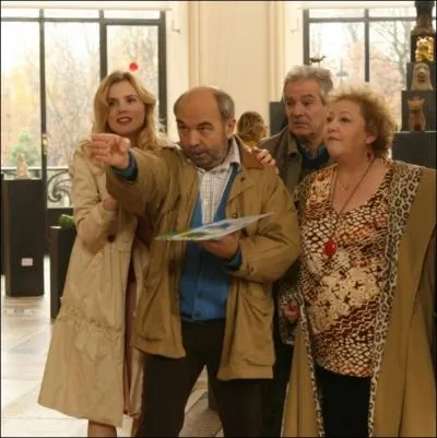 Qui interprtait l'pouse toujours joyeuse de Grard Jugnot dans  Muse haut, muse bas , un film de Jean-Michel Ribes ?