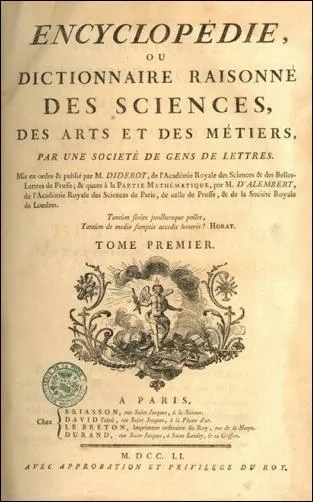 Denis Diderot lui a charg l'criture du chapitre de l'Encyclopdie de musique, mais il a aussi particip  celle(s) de...