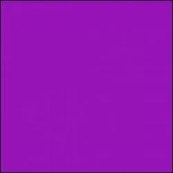 En anglais, comment dit-on 'violet' ?