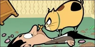 Dans l'épisode "Garde-chat", quel est le nom du chat de Mrs.Wicket ?