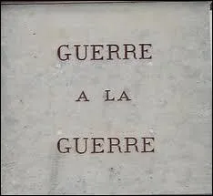 Quel fut alors le pays reprsentant les  pacifistes  ?