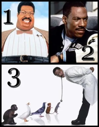 Dans lequel de ces films Eddie Murphy est-il John Dolittle ?