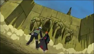 Comment se nomme cette technique Doton, faite par Kakashi, qui consiste  sortir un rempart de boue de sous-terre afin de se protger ?