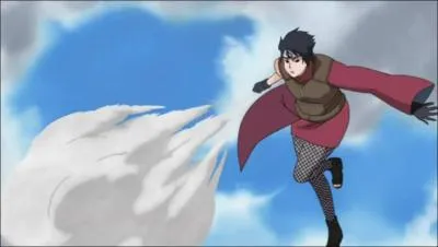 Comment se nomme cette technique Yoton, utilise par Kurotsuchi, qui envoie une sorte de ciment durcissant sur la cible ?