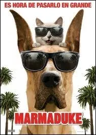 Quelle est la race du chien qui joue dans le film   Marmaduke  