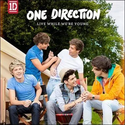 Quel garon est mis  l'eau en premier dans le clip  Live while we're young ?