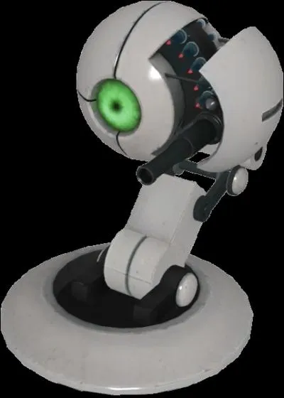 Qui est ce personnage ? Indice : Tourelle visible dans Portal 1.