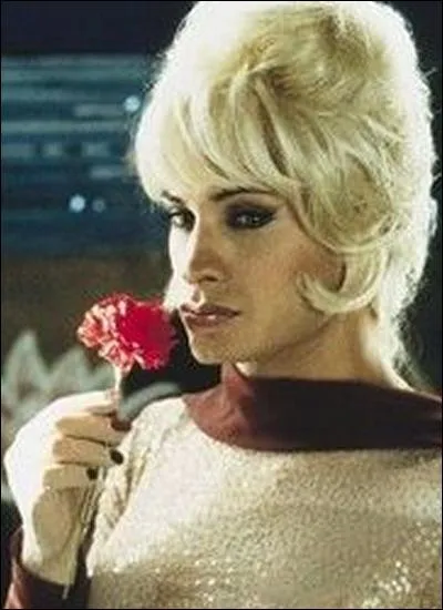 La blonde au chignon de la photo, c'est l'acteur Miguel Bose. Quel est ce film ?