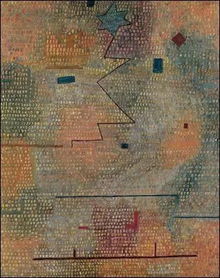 Complte le titre de ce tableau de Paul Klee :  Une toile ...  