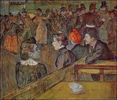 Complte le titre de ce tableau d'Henri de Toulouse-Lautrec :  Au bal ...  