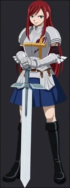 Pourquoi Erza ne pleure-t-elle pas de l'il droit ?