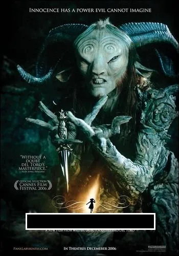 Une petite fille rencontre une crature mythologique dans une Espagne ravage par la guerre civile, en 1944. Il s'agit de :