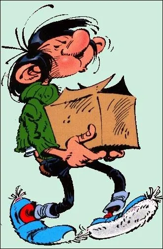 En 1957, Gaston apparat aux ditions Dupuis. Quel est son emploi ?