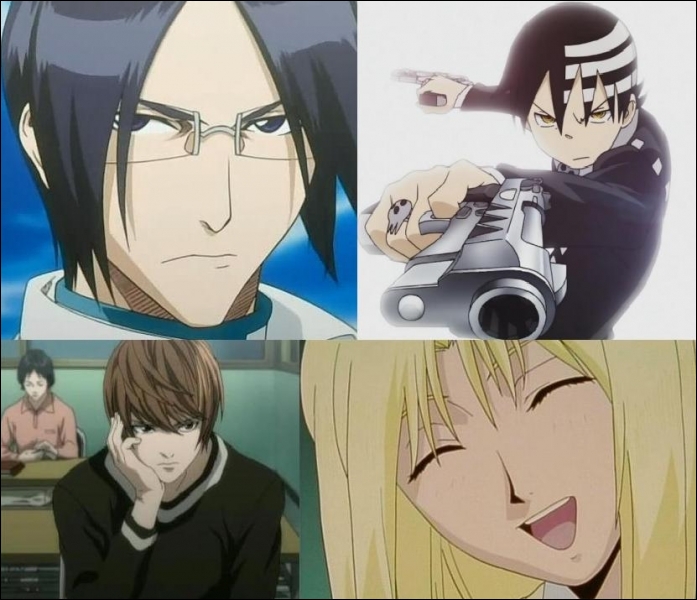 Ishida, Death the Kid, Light et Urumi. Des visages si différents, des caractères si éloignés... Que peuvent-ils bien avoir en commun ?