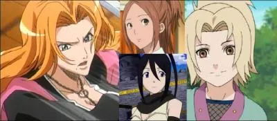 Matsumoto, Miyoshi, Tsubaki et Tsunade. Enfin des filles ! Faut dire qu'il n'y en a pas tant que a dans les shnen. Quel clich reprsentent-elles ?