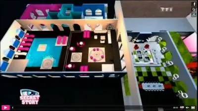 La maison de cette saison se faisait plus grande que l'an pass. Combien de mtres carrs mesurait-elle (maison + jardin) ?