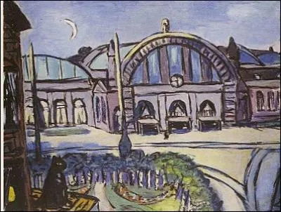 Gare centrale de Francfort.