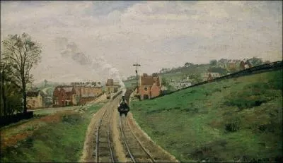 La gare de Lordship Lane, Dulwich.