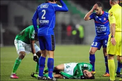 Quel joueur a t bless svrement cette anne ?