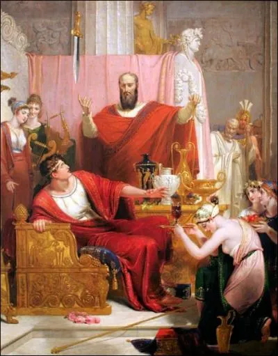 On utilise cette expression lorsqu'une menace pse sur quelqu'un ou qu'un danger le guette.