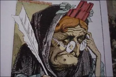 Est-ce l'image que l'on a de l'Académie française ? Que fait cette femme acariâtre ?